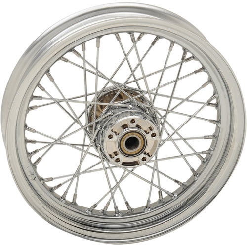 Drag Specialties Fully Assembled Chrome Spoke Wheel (select size)