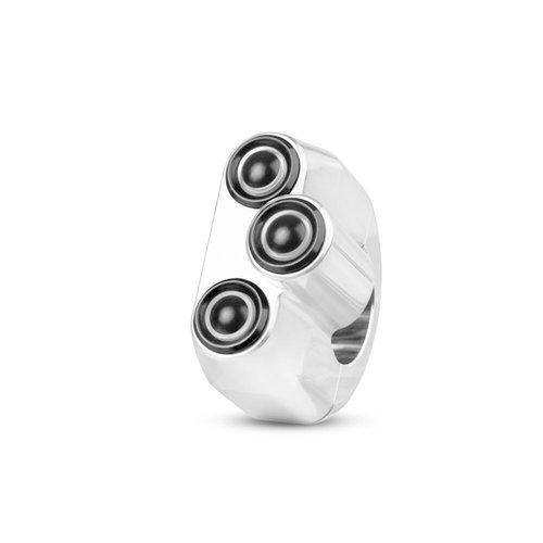 Rebelmoto REBEL SWITCH 3 button LED – polished 22 mm