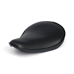 Fitzz Custom Petit siège solo noir lisse  type 2