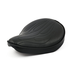 Fitzz Custom Small Solo Seat black Flame