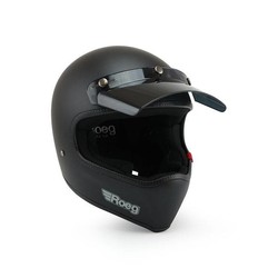 Casque de moto Peruna Noir mat