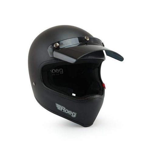 Roeg Peruna Motorradhelm Matt Schwarz