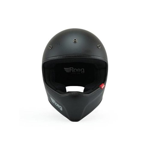 Roeg Peruna Motorcycle Helmet Matt Black