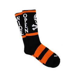 Chaussettes "Death Sentence" Orange / Noir