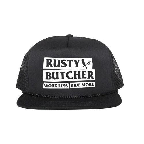 Rusty Butcher cap motto black