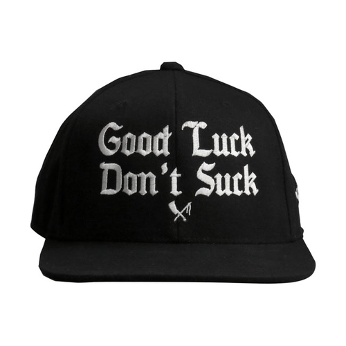 Rusty Butcher snapback cap Good Luck