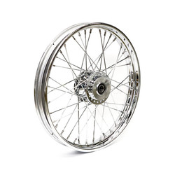 2.15 x 21 Roue avant 40 rayons chrome 00-06 FXST/B/C; 00-05 FXDWG(NU)