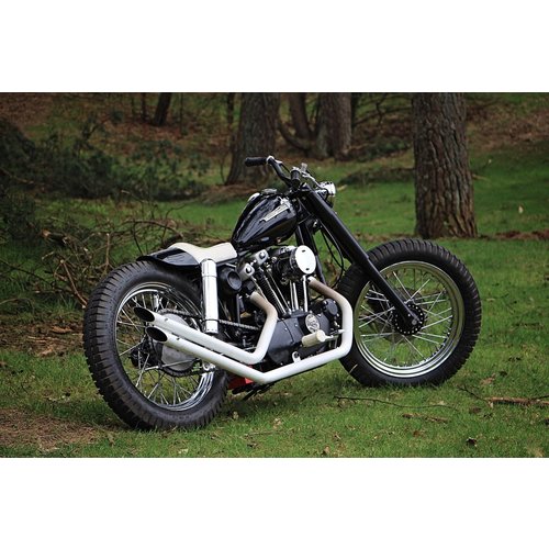 39MM Voorvork Cover Set Chrome 88-03 XL(geen spatbord)