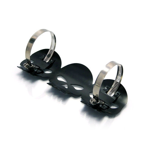 Willys Skull Metal Exhaust Guard 46-74mm