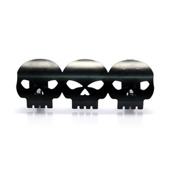 Willys Skull metalen uitlaatbeschermer 46-74mm