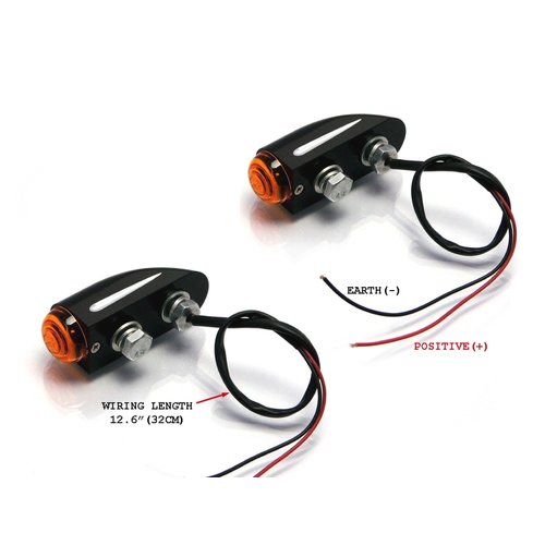 LED Billet aluminium richtingaanwijzers