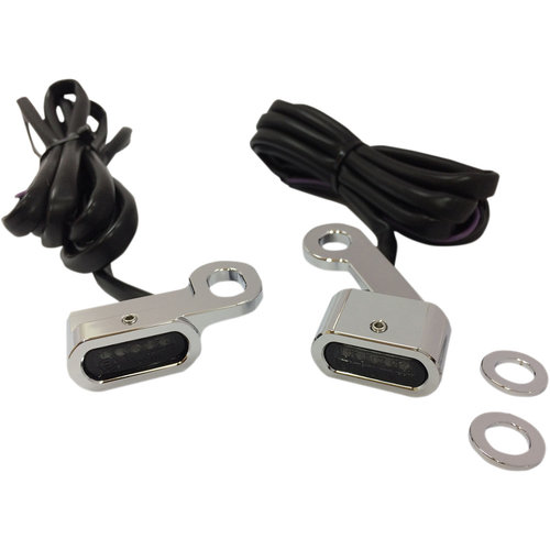 Drag Specialties LED Handlebar Indicators Sportster XL 883 / 1200 - 04-20