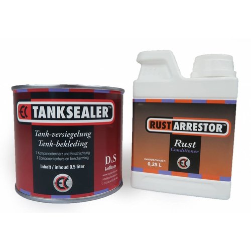 Rust Arrestor Brandstoftank sealer / coating set