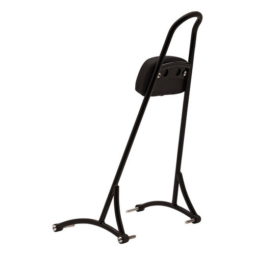 Burly 20 "Sissy Bar Black For Harley Davidson 04-20 XL (excl XL1200CX)
