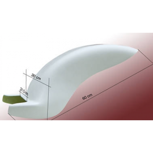 GFK rear fender Harley Davidson Type 1