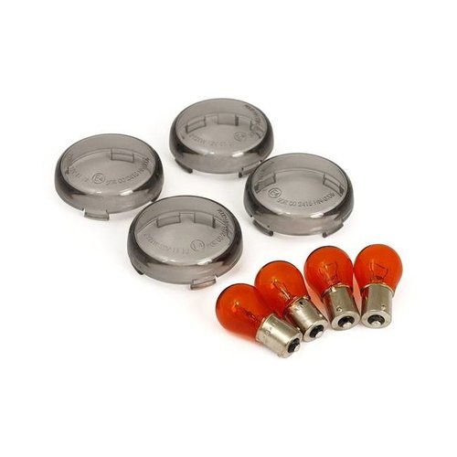 Bullet Turn Signal Lens Kit Smoke