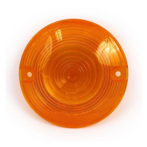 Verre clignotant jaune ambre pour Harley Davidson