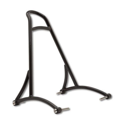 Burly 13 "Sissy Bar Schwarz für Harley Davidson 96-03 XL