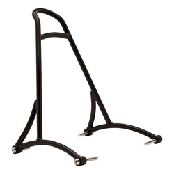 13 "Sissy Bar Noir Pour Harley Davidson 04-20 XL