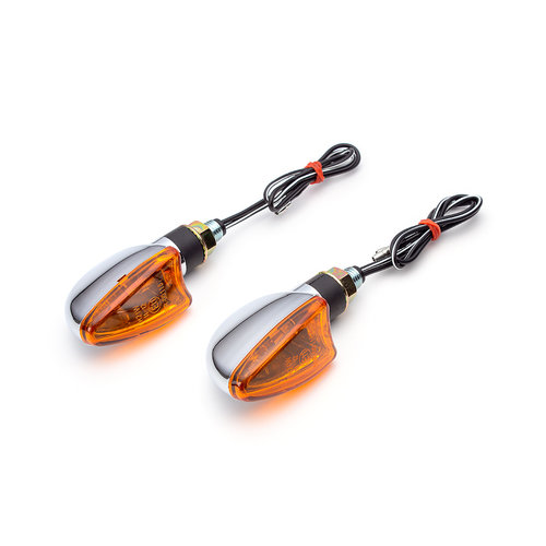 Paire de clignotants Arrow - Chrome