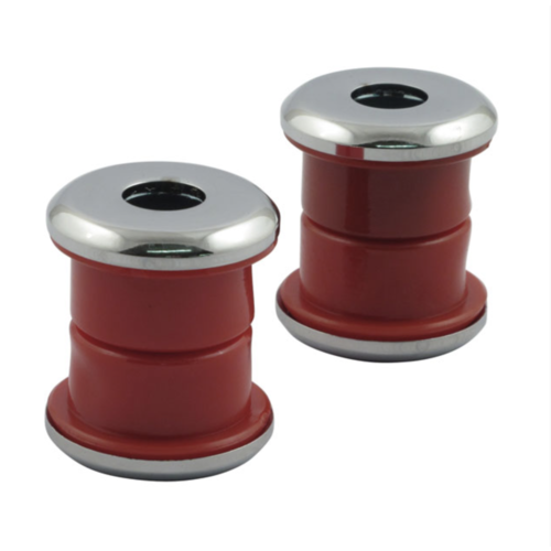 Steering damper kit, red polyurethane for Harley Davidson