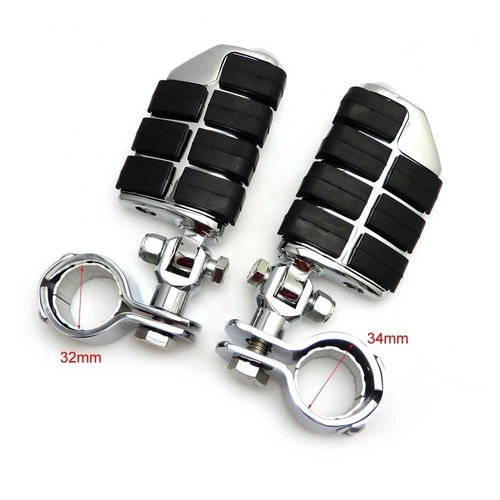 Highway Footrests 32mm - 360 ° Adjustable