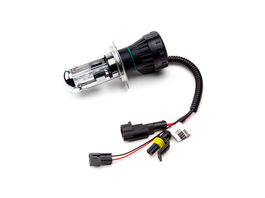 H4 HID Xenon Bulb Kit - Low/High Beam Plug & Play.