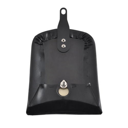 Solo & Beifahrersattel Quadrate Schwarz XL 04-20