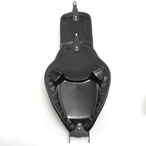 Solo & Passenger Saddle Quadrate Black XL 04-20