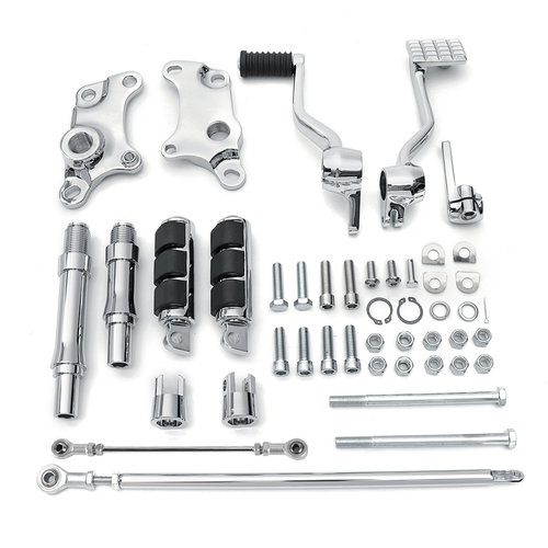 Fussrastenanlage Harley Sportster XL 883 91-03  Chrome