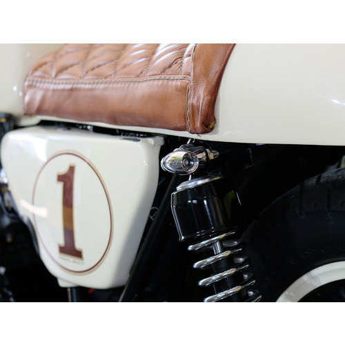 Chrome Mini LED turn signals type "Ladz"