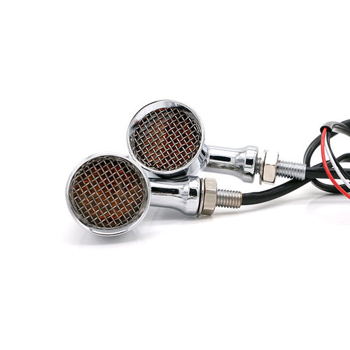 LED Chrome & Smoke Indicators - Grid