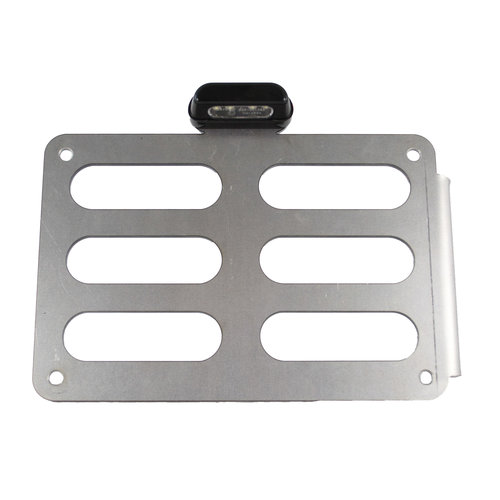 MCU Side Mount "Slotted" met kentekenplaatverlichting