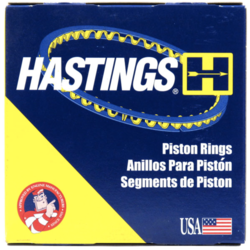 Segments de piston de Hasting, Std, Chr / Moly