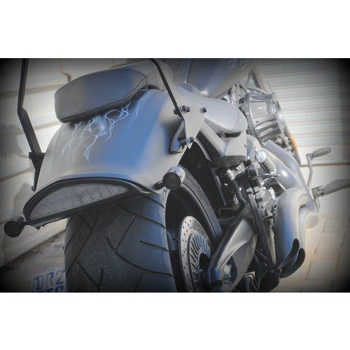 Max Inc "Drilled" Aluminium Custom Turn Signals - Smoke Lens