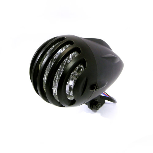 Max Inc 4,5 inch matzwarte universele Bird Cage koplamp