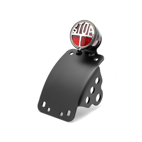 Max Inc Black Curved Side Mount Miller LED Stop