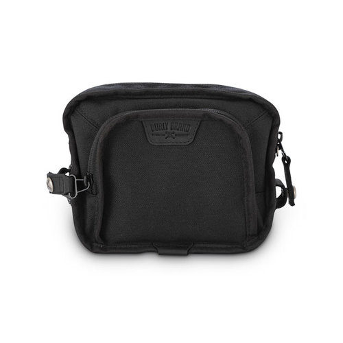 Burly Voyager Handlebar Bag Cordura - Black