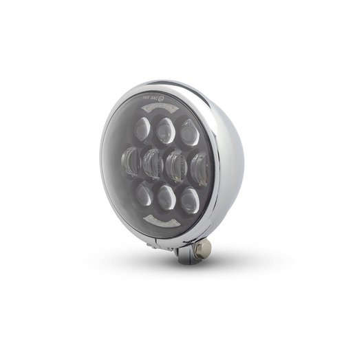 Max Inc 5,75 "Phare en métal multi-projecteur à LED de style Bates (boîtier sélectionné)