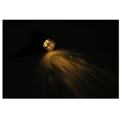 Clignotants à Led Micro Bullet, Noir