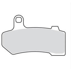 Double-H Sinterbremsbelag-Set 08-20 FLH; 09-13 19-20 / 06-17 V-Rod