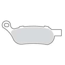 Brake pads, rear for Softail / Dyna MCB814SH