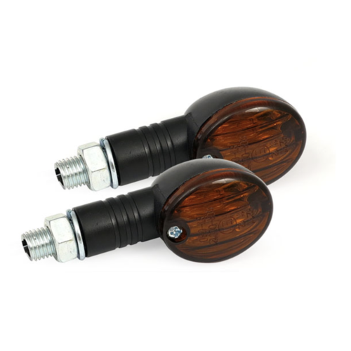 Smoked Micro-Flash turn signals, black