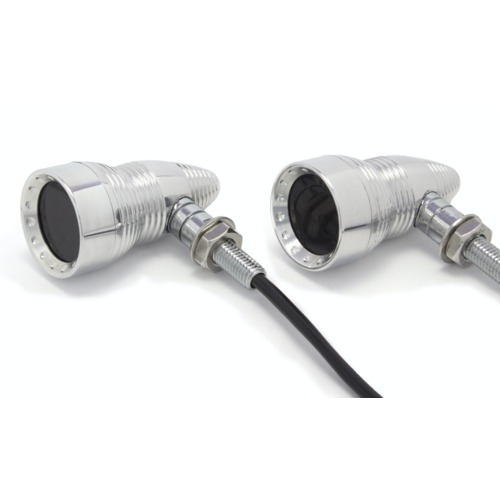 Max Inc Smoked Led Turn Signals Retro Style