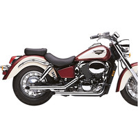 2 "Drag Pipe Uitlaat Slash Cut Honda Shadow VT 750
