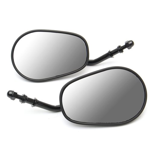 Universal HD Look Mirror Set - Matt Black