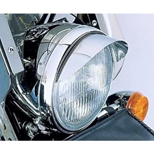 5.75" Headlight Visor Chrome