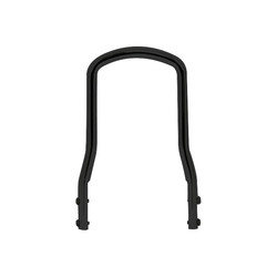9/16 "runde Sissy Bar Black Universal (verschiedene Größen)