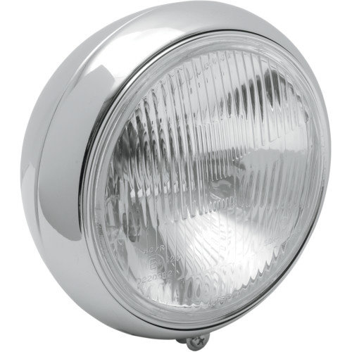 7 inch Bottom Mount "Smooth" Headlight Harley FL Touring