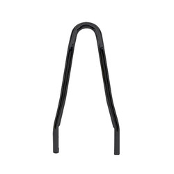 9/16 "Pointed Type Sissy Bar Schwarz Universal (verschiedene Größen)